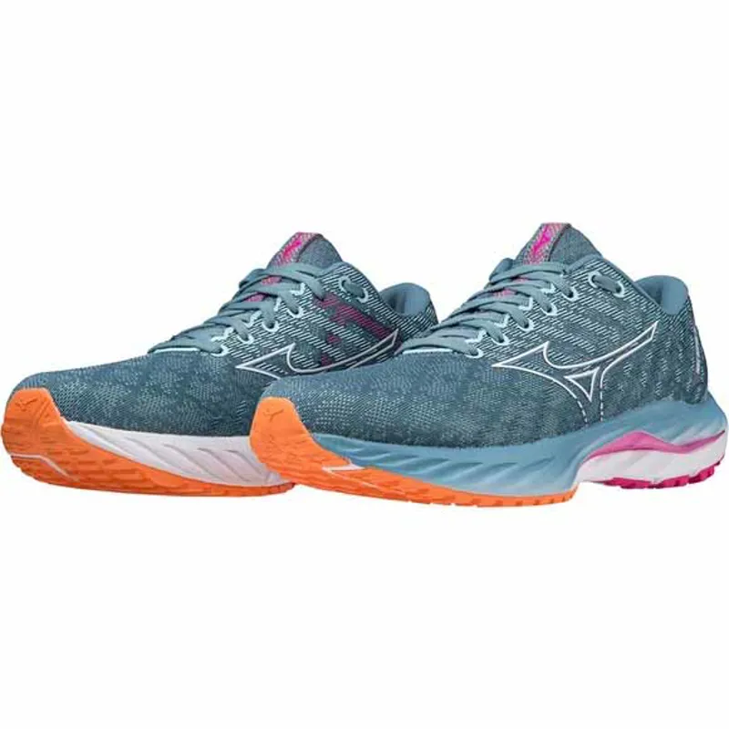 Mizuno Women's Wave Inspire 19 Provincial Blue-2